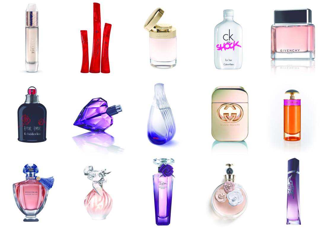 Reviews: J'Adore eau de toilette from Christian Dior, Angel eau de toilette  from Thierry Mugler and Candy from Prada (2011) 